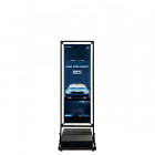 물통형 철제 통배너